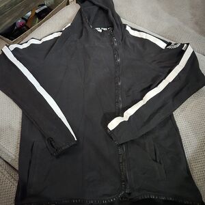 Victoria's Secret Black and White Windbreaker